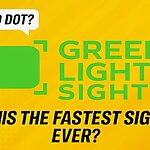 Green Light Sights logo with green square and tagline “Is this the fastest sight ever?